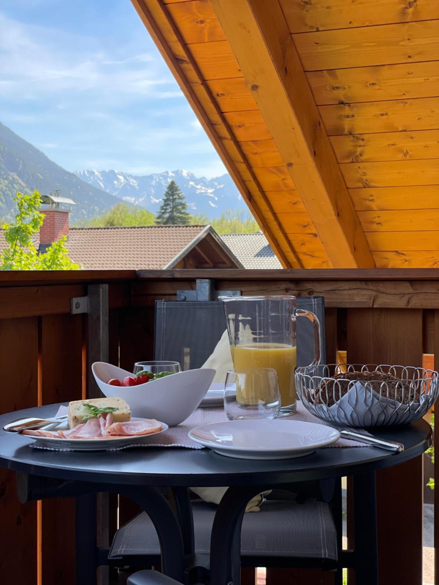 Das Bergquartier - Ferienwohnung Krottenkopf Oberau  Bagian luar foto